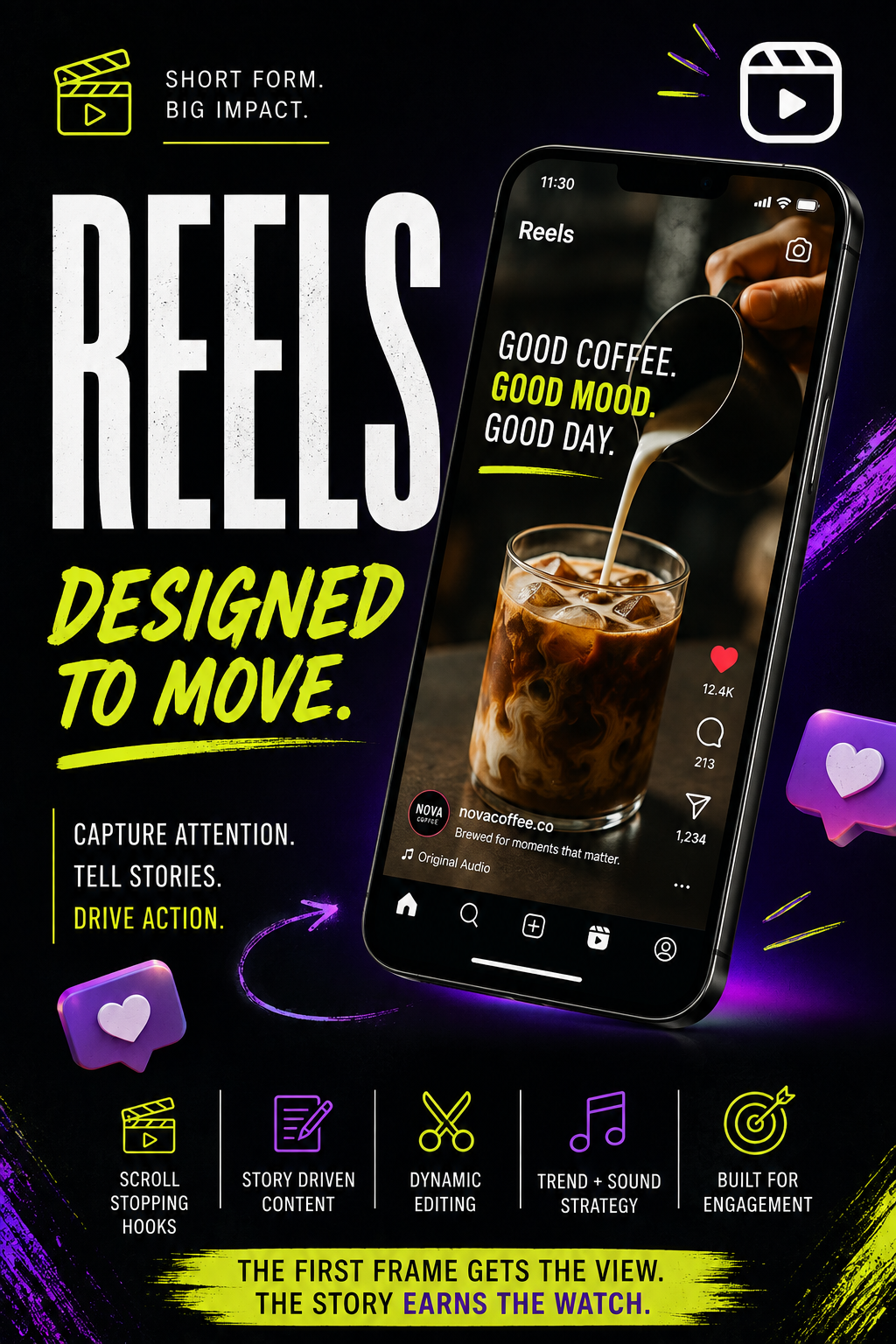 Reels video production sample by Narrative Digital, Bhopal